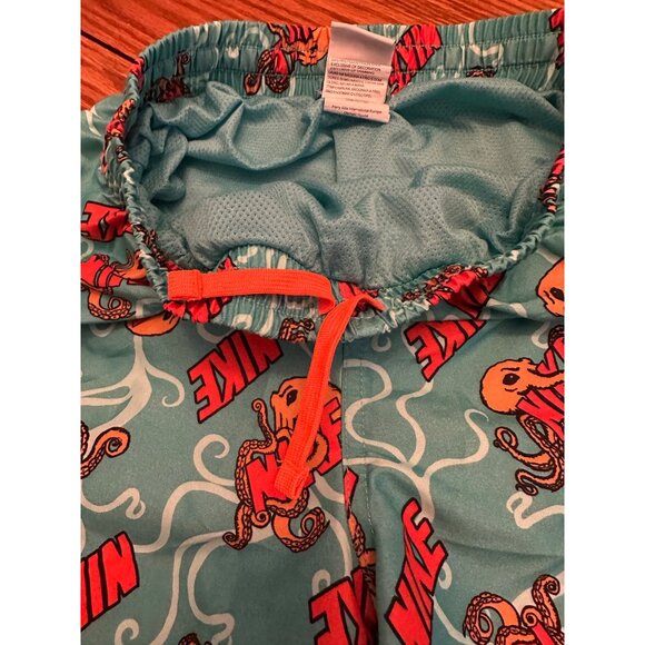 Nike Octopus swim trunks short bathing suit size youth large - Picture 4 of 6